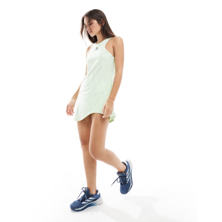 adidas Tennis Airchill pro dress in green | ASOS