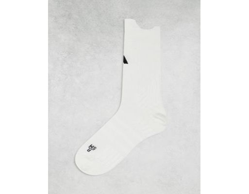 adidas Tennis cushioned crew socks in white
