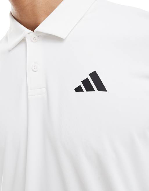 adidas Tennis polo shirt in white