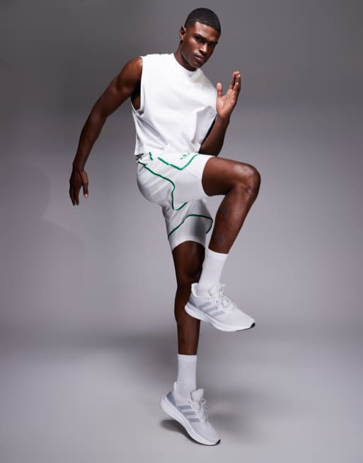 adidas Tennis shorts in white, 2 of 5