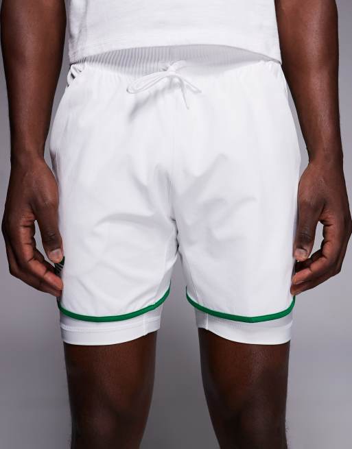 adidas Tennis shorts in white, 4 of 5