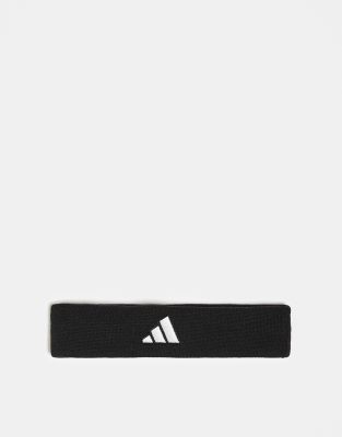 adidas - Tennis-Stirnband in Schwarz