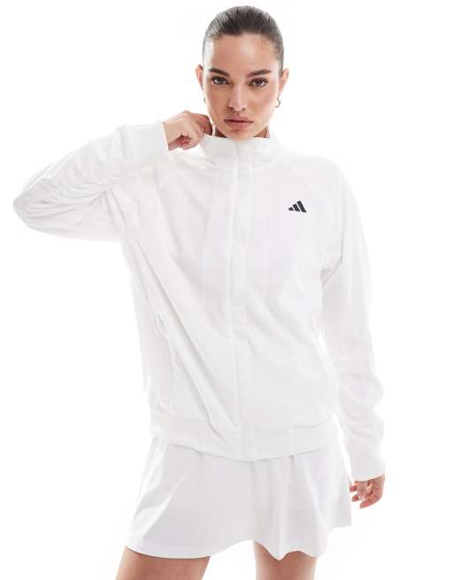 adidas Tennis Walk On Jacke in WeiB