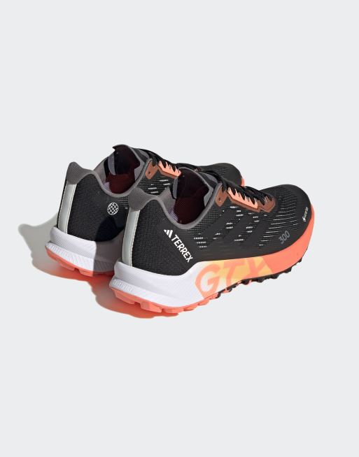 adidas Terrex Agravic Flow 2.0 GORE-TEX Trail Running Shoes in Black | ASOS