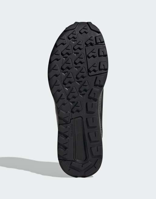 adidas Terrex anylander hiking shoes in core black / core black / grey, 2 of 3