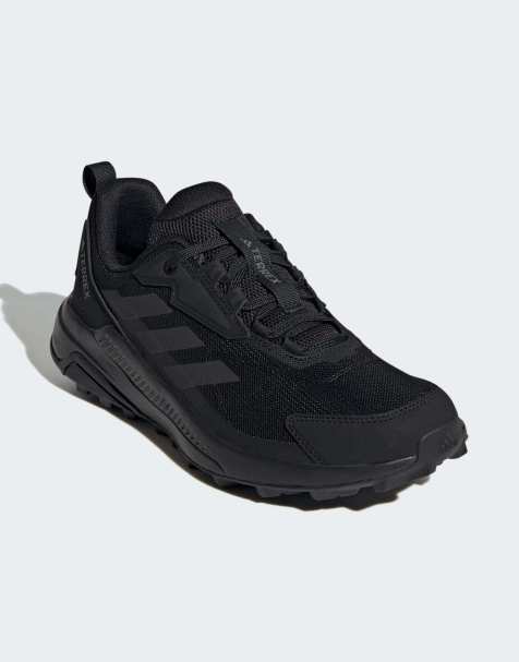 adidas Terrex anylander hiking shoes in core black / core black / grey - view 1