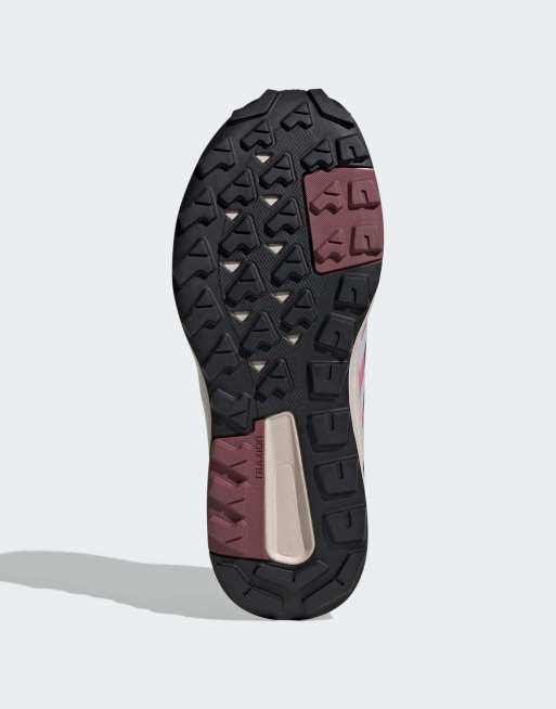 adidas - Terrex anylander - Schoenen in bordeauxrood, zilver en roze, 5 van 5