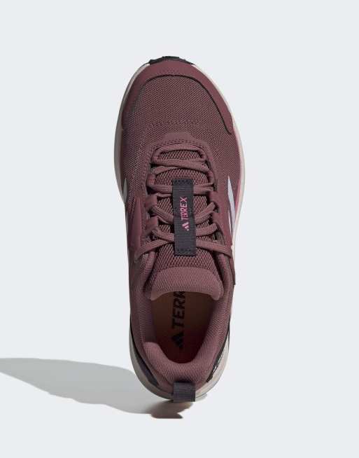 adidas Terrex - Anylander - Vandresko i bordeauxrød/sølvfarve/lyserød, 3 af 5