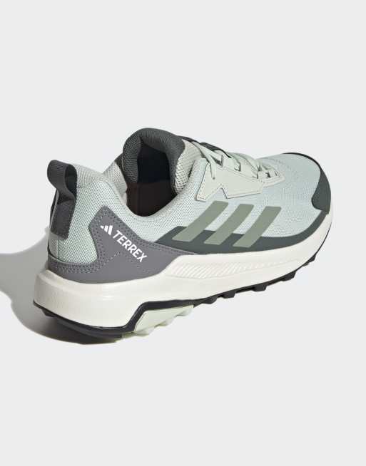 adidas – Terrex Anylander – Wander-Sneaker in Leinen-Grün, Silbergrün und Legend Ivy, 5 von 5