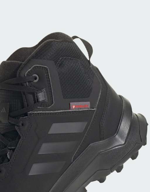 adidas – Terrex ax4 Beta – Svart, halvhöga vandringskängor, 3 av 4