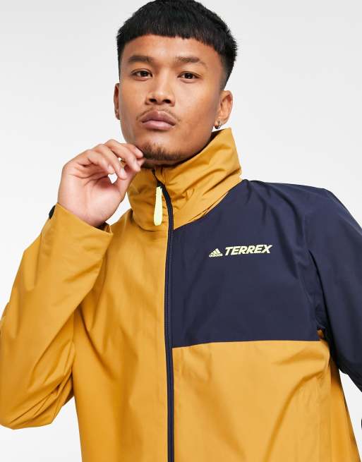 Adidas terrex jacket on sale yellow