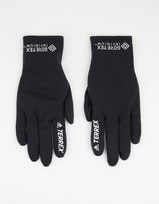 adidas Terrex gloves in black