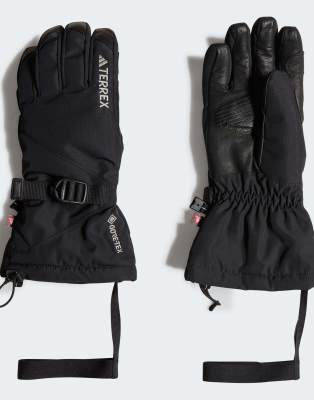 adidas Terrex gore-tex over-the-cuff gloves in black