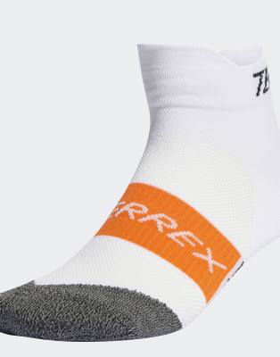 adidas - Terrex heat. rdy Trail Running Speed - Knöchelsocken in Weiß