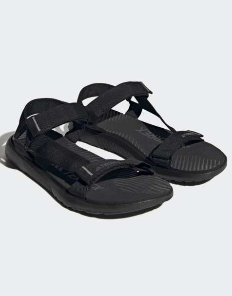adidas Terrex hydroterra light sandals in core black / core black / grey - view 1
