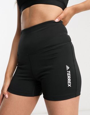 adidas Terrex legging shorts in black