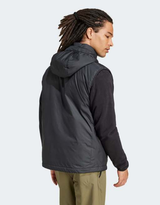 adidas – Terrex Multi Climawarm – Czarna kamizelka ocieplana z kapturem, 2 z 4
