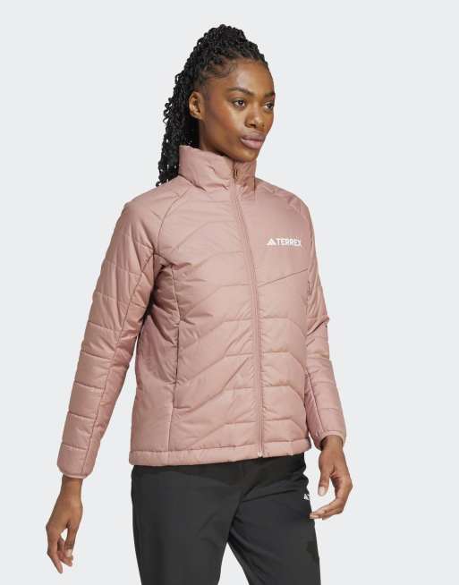 adidas – Terrex Multi – Jasnoróżowa kurtka z syntetyczną izolacją