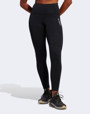 adidas Terrex multi leggings in black