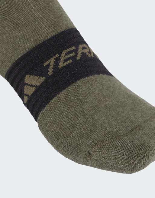 adidas - Terrex Multi - Lot de 3 paires de chaussettes - Olive strata et orange semi-impact, 3 de 3