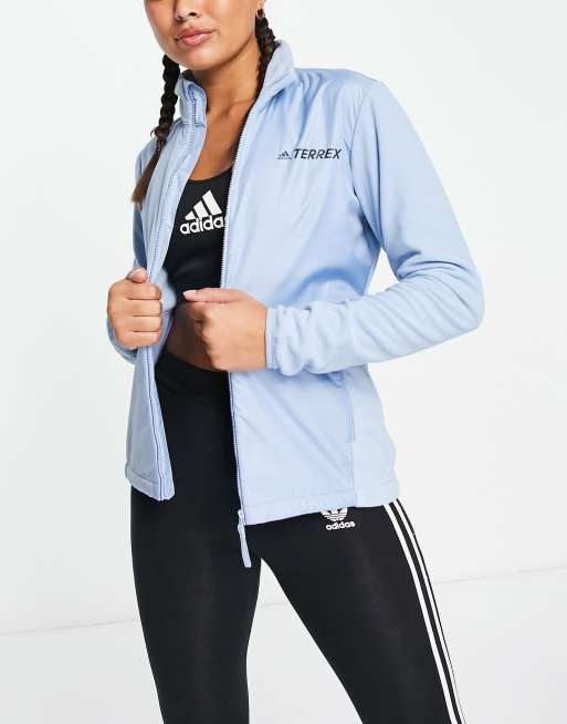 Blue adidas discount outfit women's