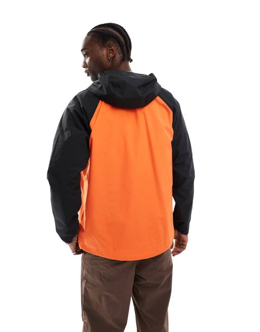 Orange waterproof jacket online