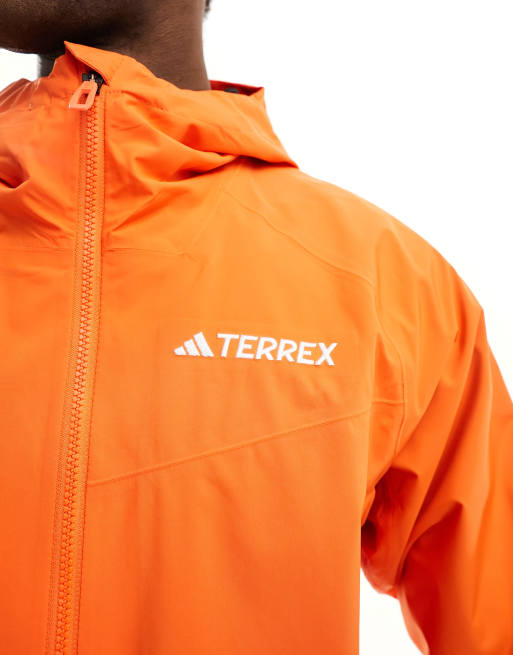 Adidas terrex jacket orange sales