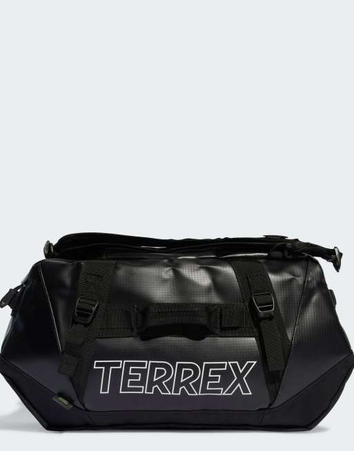 adidas Terrex - Rain.Rdy Expedition - Borsa a sacco taglia S - 50 litri nera e bianca