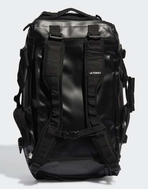 adidas - Terrex Rain.Rdy Expedition - Medium duffeltas met inhoud van 70L in zwart met wit, 2 van 3