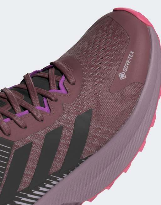adidas – Terrex Soulstride Flow Gore-Tex – Sneaker in Burgunderrot, 4 von 4