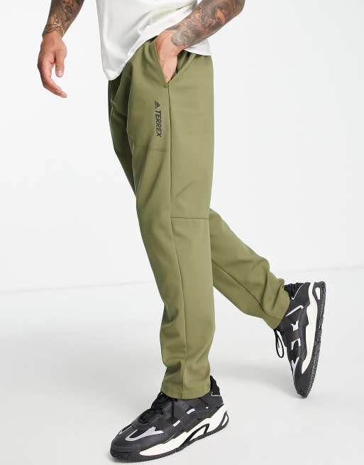 adidas Terrex trackies in green