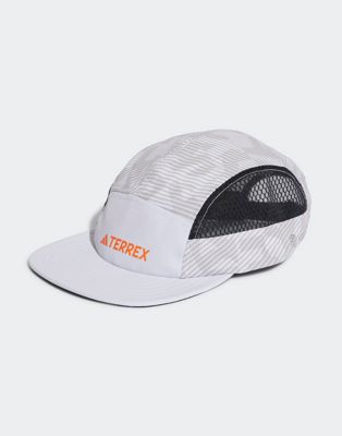 adidas Terrex Trail graphic cap in white
