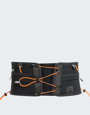 adidas Terrex - Trail Running Techrock - Lauf-Gürtel in Schwarz und Weiß