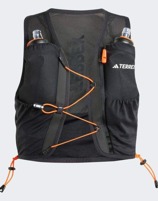 adidas Terrex – Trail Running Vest – Czarna kamizelka o pojemności 2,5 l do biegania w terenie