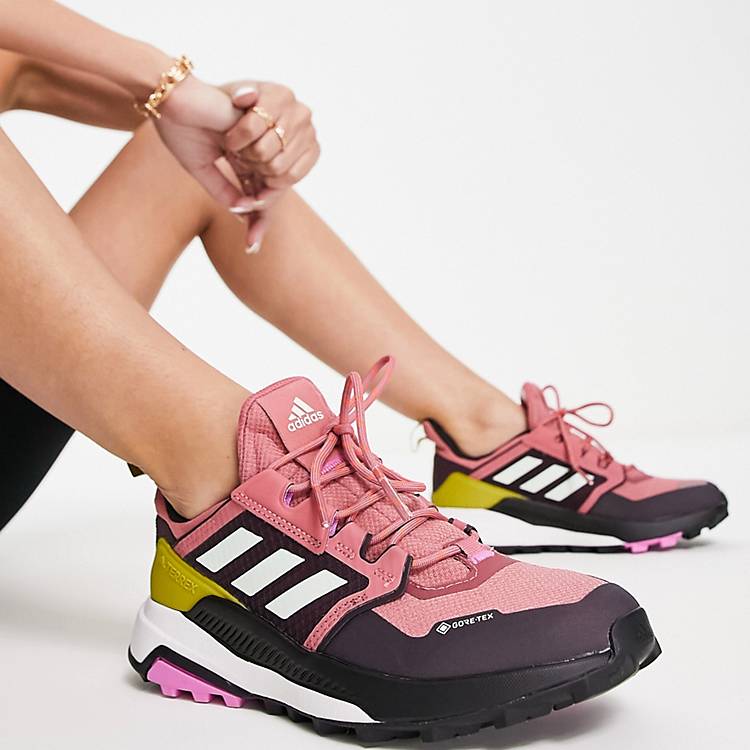 spontaneous traitor Rudely adidas Terrex Trailmaker Gore-Tex shoes in red | ASOS