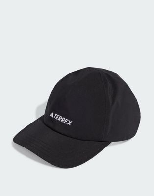 adidas Terrex unisex RAIN.RDY Cap in Black - ASOS Price Checker