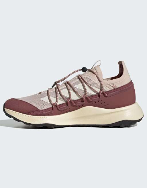 adidas gazelle silver green womens adidas Terrex Voyager 21 Canvas Travel Shoes - Women's - Halo Blush / Ambient Blush / Wonder White main image 0