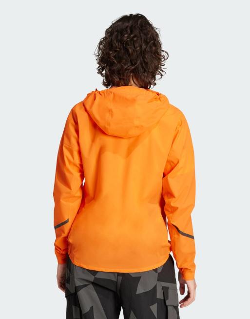 adidas – Terrex Xperior 2.5 – Climaproof – Orange jacka med lätta lager, 2 av 4