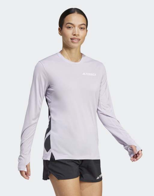 adidas Terrex - Xperior Climacool+ - Maglietta a maniche lunghe colore silver dawn