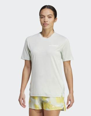 adidas - Terrex Xperior Climacool+ - T-Shirt in Leinen-Grün