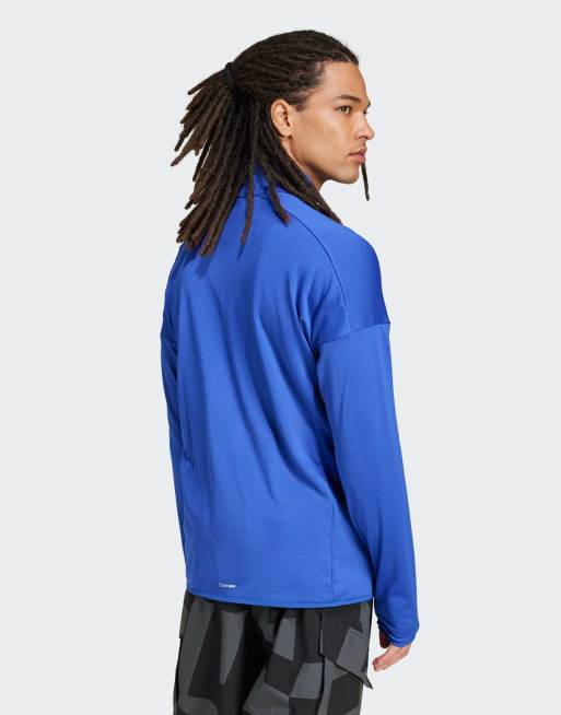 adidas Terrex - Xperior Climawarm - Giacca leggera in pile blu semilucido, 2 di 4