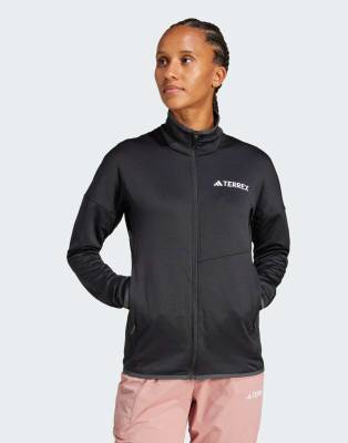 adidas Terrex - xperior climawarm - Leichte Fleece-Jacke in Schwarz