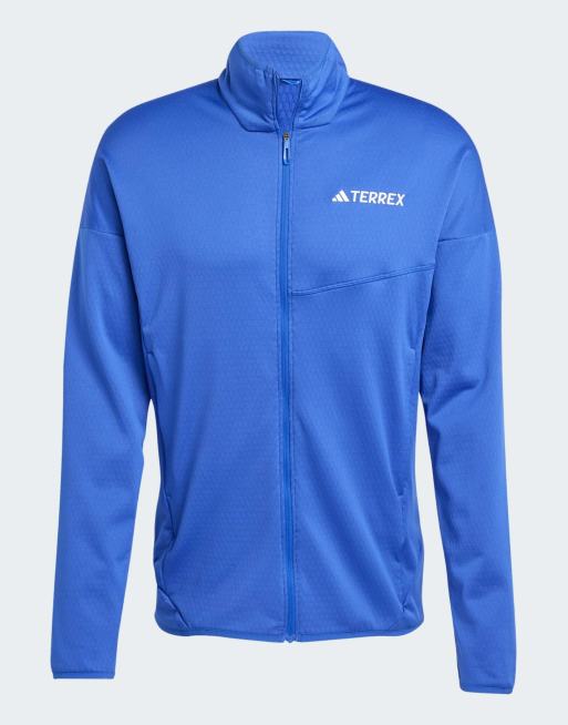 adidas Terrex – Xperior climawarm – Leichte Fleece-Jacke in Semi Lucid Blue, 3 von 4