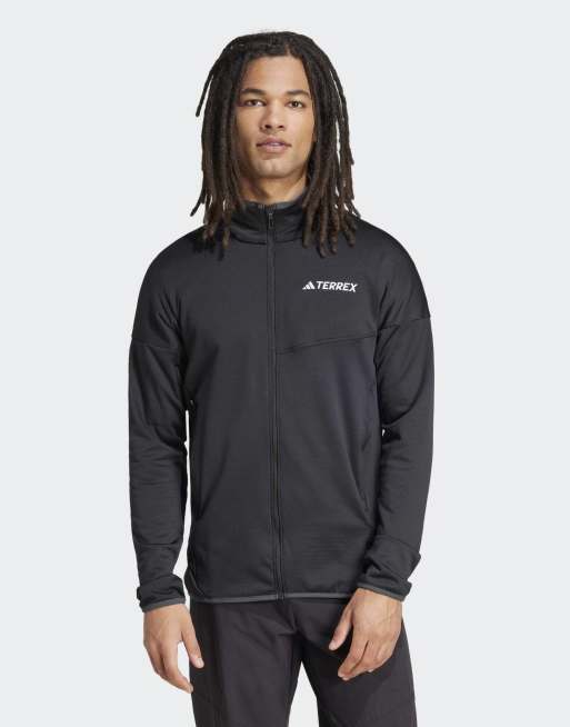 adidas - Terrex Xperior Climawarm - Licht jack van fleece in zwart