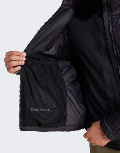 adidas – Terrex Xperior Primaloft – Isolierte Kapuzenjacke in Schwarz mit lockerer Füllung, 4 von 4