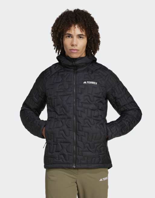 adidas – Terrex Xperior – Primaloft – Svarta jacka med luftig fyllning och huva, 3 av 4