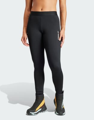 adidas Terrex - Xperior - Sport-Leggings in Schwarz