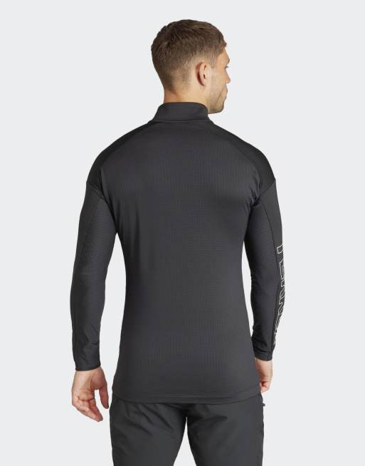 adidas – Terrex Xperior – Svart t-shirt med långa ärmar, 3 av 4
