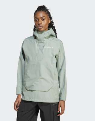 adidas Terrex - xploric 2.5l climaproof - Anorak in Silbergrün