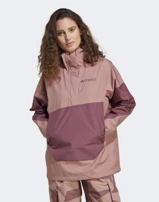 adidas Terrex - Xploric 2.5l Climaproof - Anorak in Warm Clay-Braun